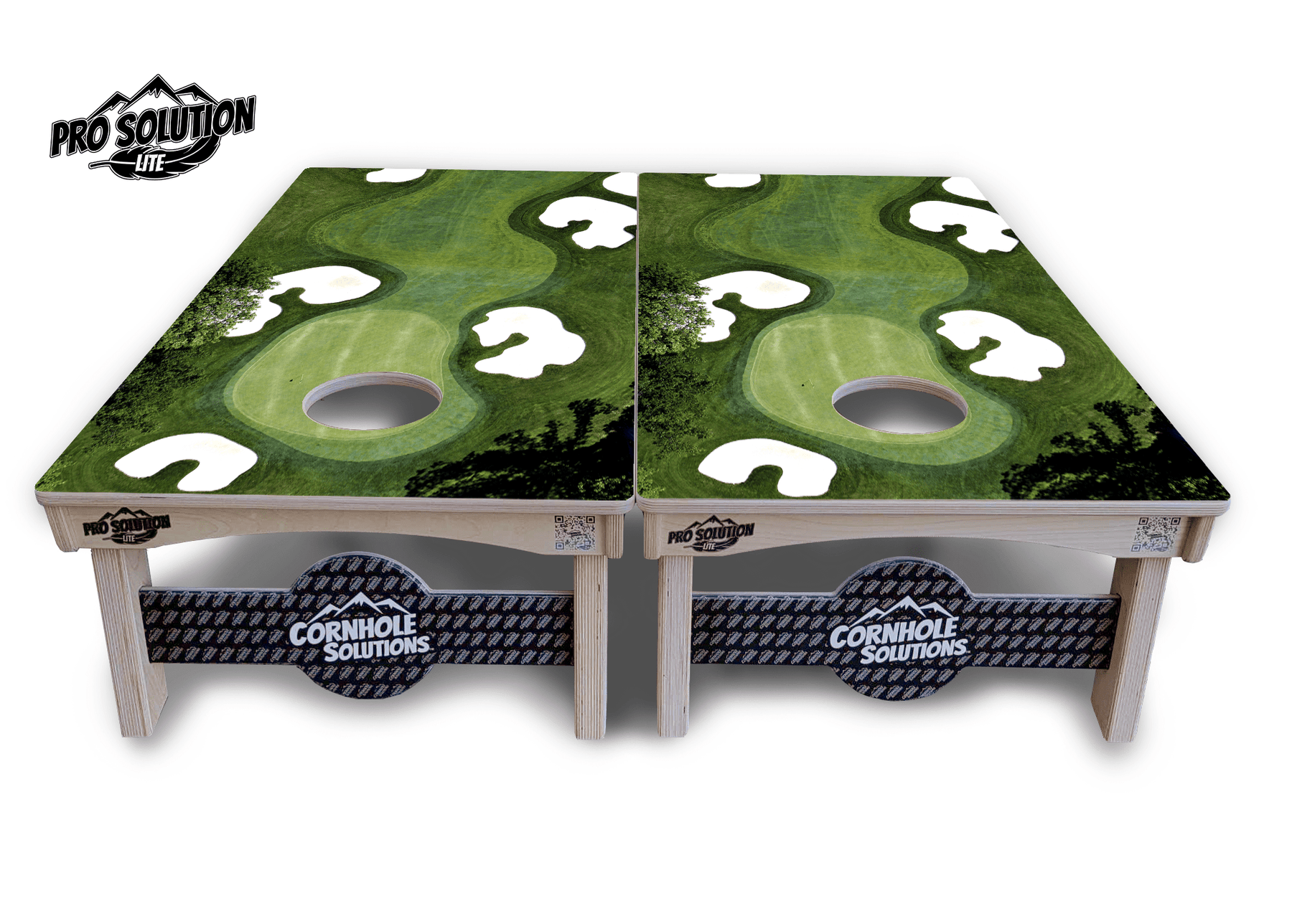 Golf Course Cornhole Boards - Pro Solution Lite Series