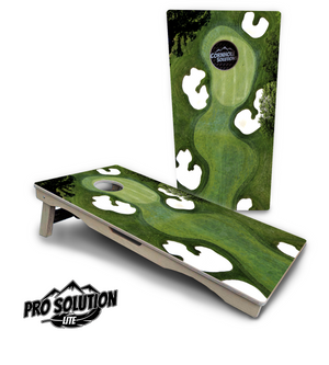 Golf Course Cornhole Boards - Pro Solution Lite Series by Cornhole Solutions, custom cornhole board detail photo 4