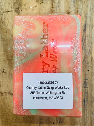 Goodness Gracious Sunshine! Soap Bar Set of 30 WHOLESALE by Country Lather Soap Works, natural skincare detail photo 5