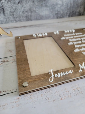 Graduation Picture Frame by EverLee Creations, Southern home decor detail photo 7