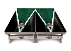 Team Color Triangle Cornhole Boards - Professional Tournament Series