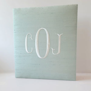 Baby Memory Book - Green Silk (NO Bow) by AP Creations in Tuscaloosa, paper gift detail photo 3