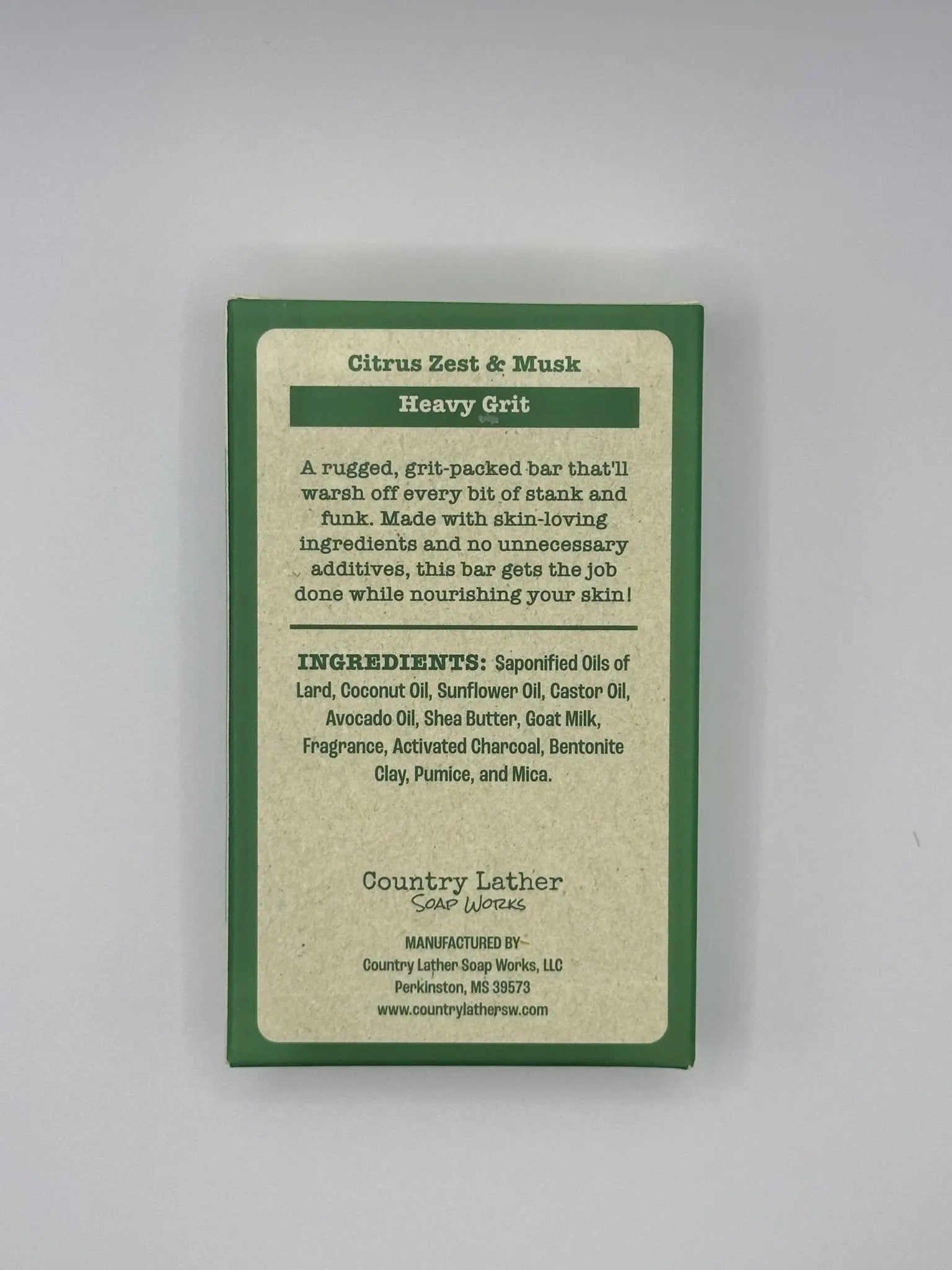 Grit R Done! Set of 30 Bars WHOLESALE by Country Lather Soap Works, handmade bath and body detail photo 2