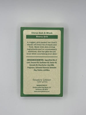 Grit R Done! Set of 30 Bars WHOLESALE by Country Lather Soap Works, handmade bath and body detail photo 2