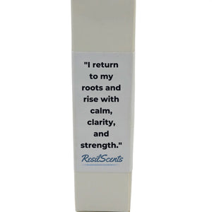 Grounded™ Roll-On Oil – Earthy. Steady. Centering. | ResilScents™ by ResilScents, Southern food gift detail photo 2