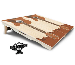 Guitar Cornhole Boards - Pro Solution Elite Series by Cornhole Solutions, custom cornhole board detail photo 5
