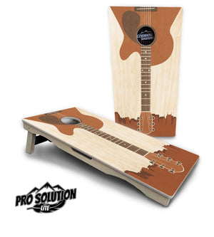 Guitar Cornhole Boards - Pro Solution Lite Series by Cornhole Solutions, custom cornhole board detail photo 5