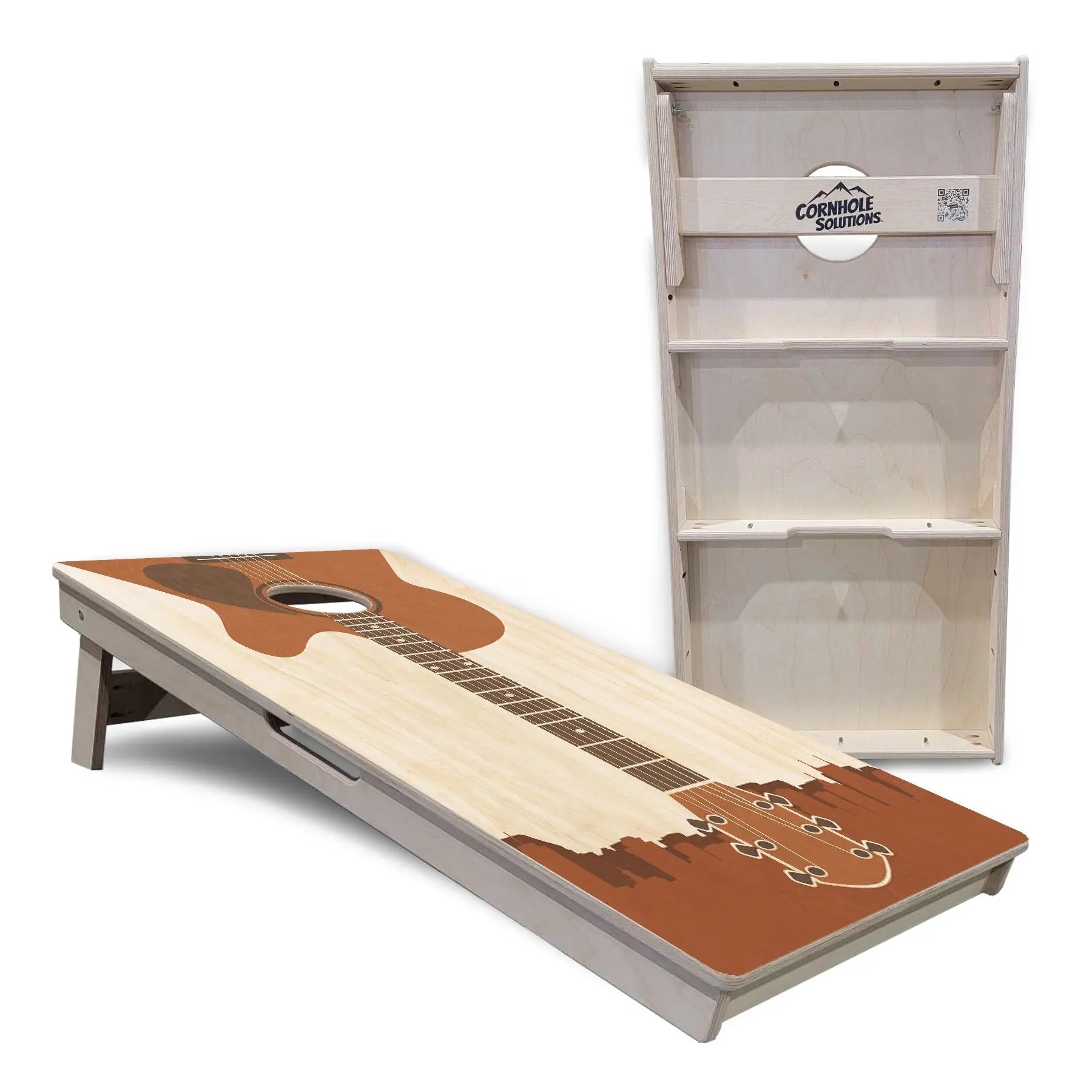 Guitar Design Cornhole Boards - Professional Tournament Series by Cornhole Solutions, Southern home decor detail photo 4