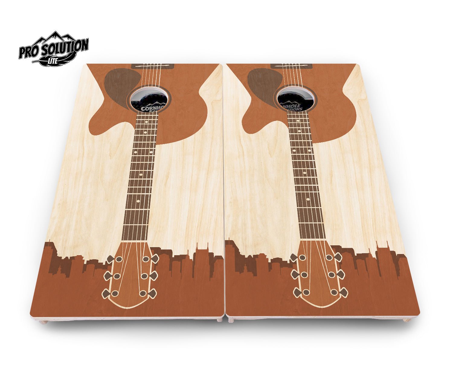 Guitar Cornhole Boards - Pro Solution Lite Series
