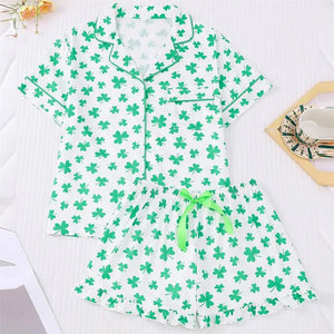 Women's Soft Shorts Pajama Set by The Mississippi Mermaid Mercantile - view 11