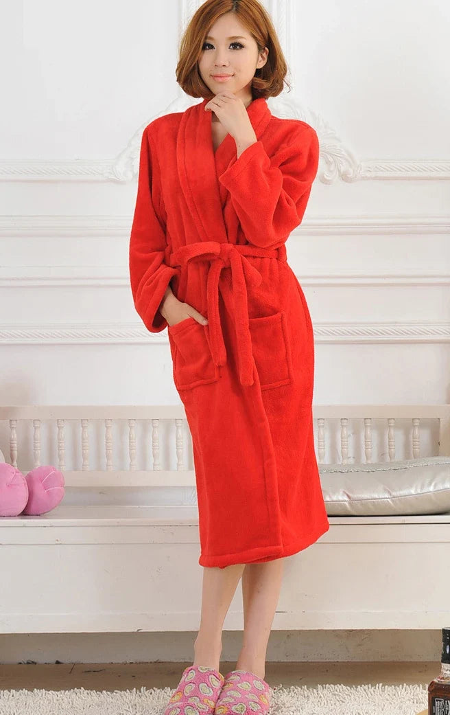 Flannel Bathrobes by The Mississippi Mermaid Mercantile - view 6