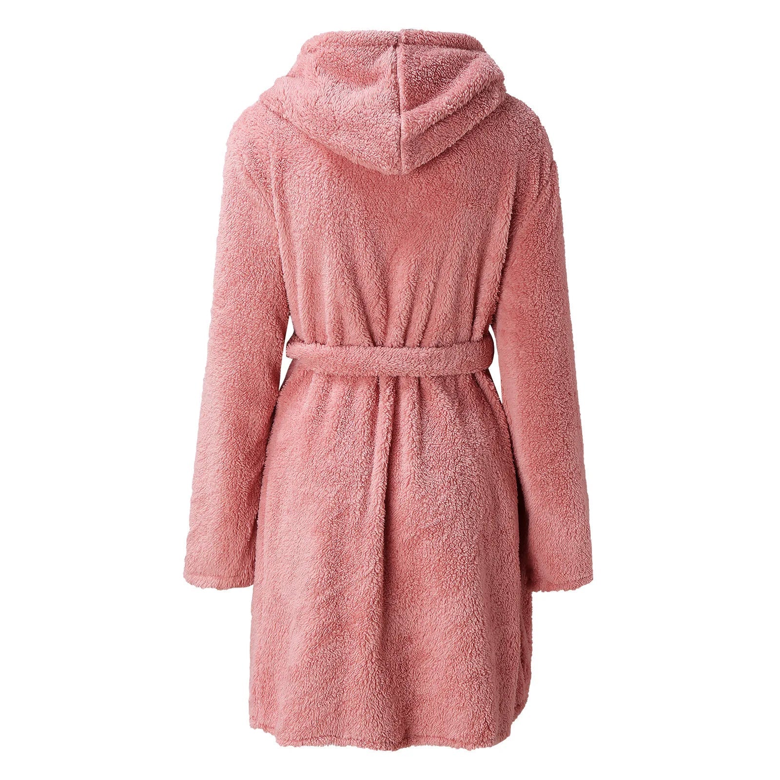 Women's Hooded Velour Bathrobe by The Mississippi Mermaid Mercantile - view 5