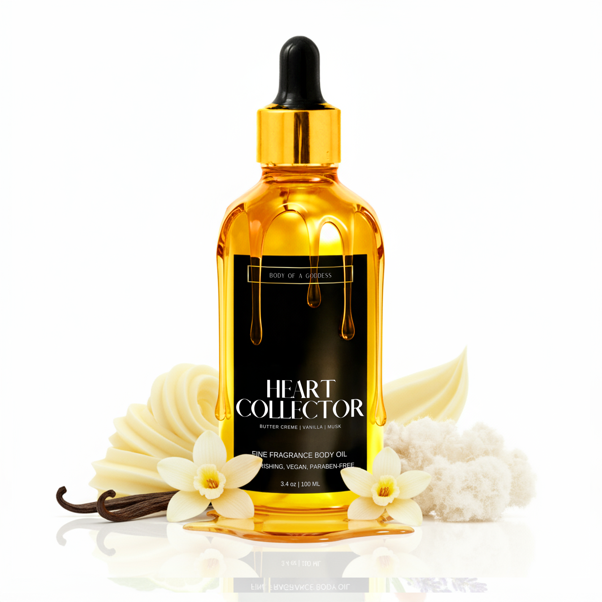 HEART COLLECTOR BODY OIL by Body of a Goddess