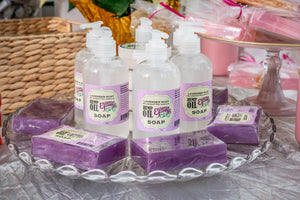 Hemp Oil Soap 5 Oz. ~ Lavender Mint by Essential Journeys, natural skincare detail photo 4