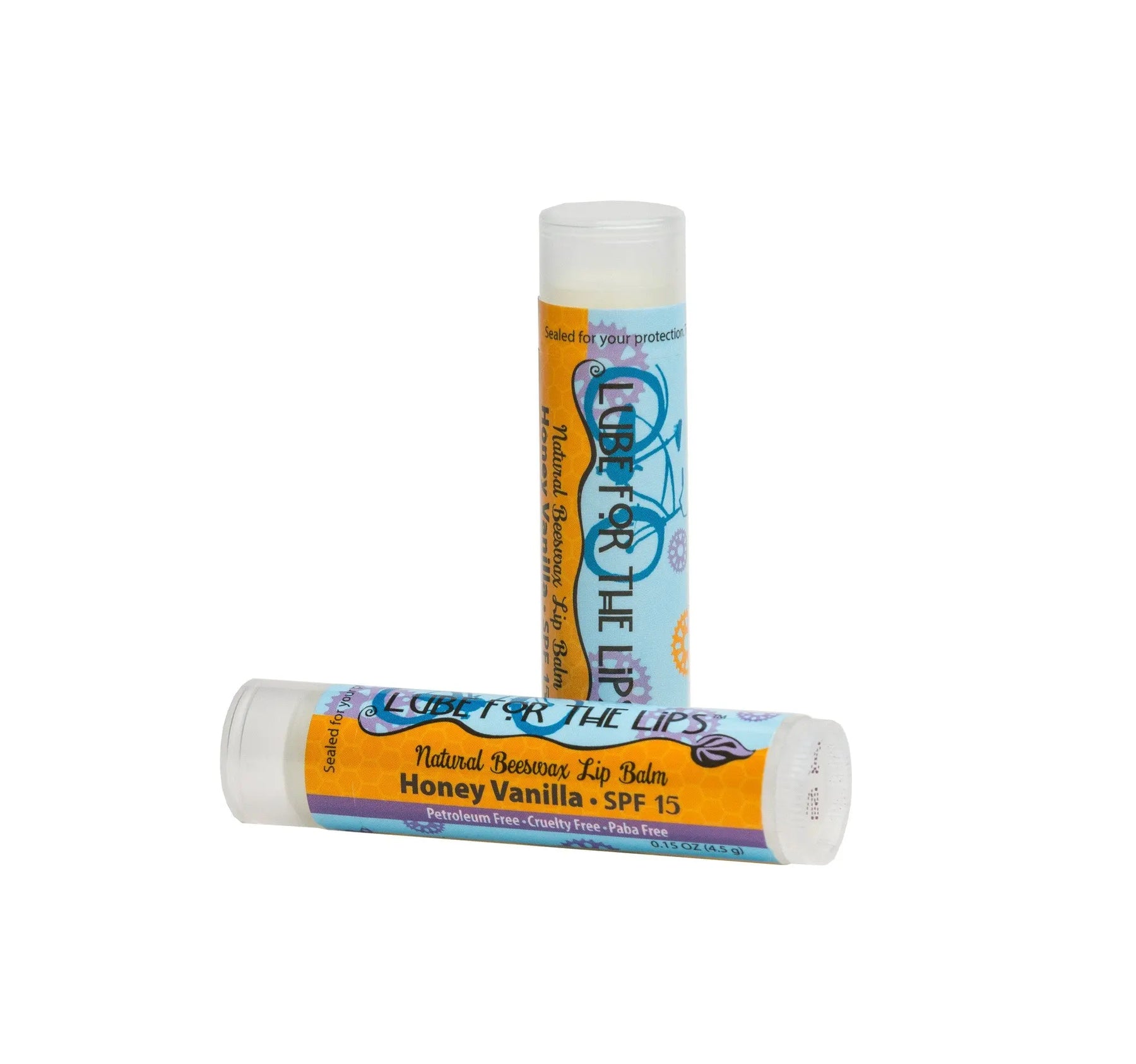 Honey Vanilla Spf 15 Lube For The Lips™ by Essential Journeys, Southern food gift main product photo