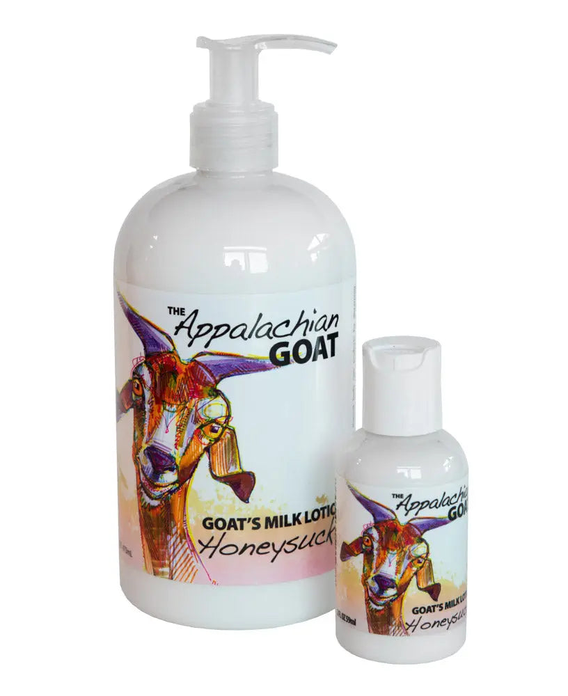 Honeysuckle Goats Milk Lotion by Essential Journeys, Southern food gift main product photo