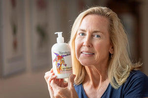 Honeysuckle Goats Milk Lotion by Essential Journeys, Southern food gift detail photo 7