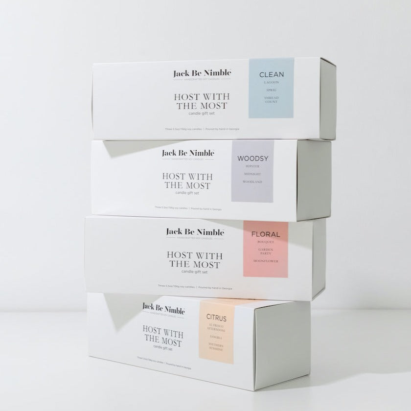 Host With The Most Soy Candle Gift Set (Clean) by Jack Be Nimble Candles image 7