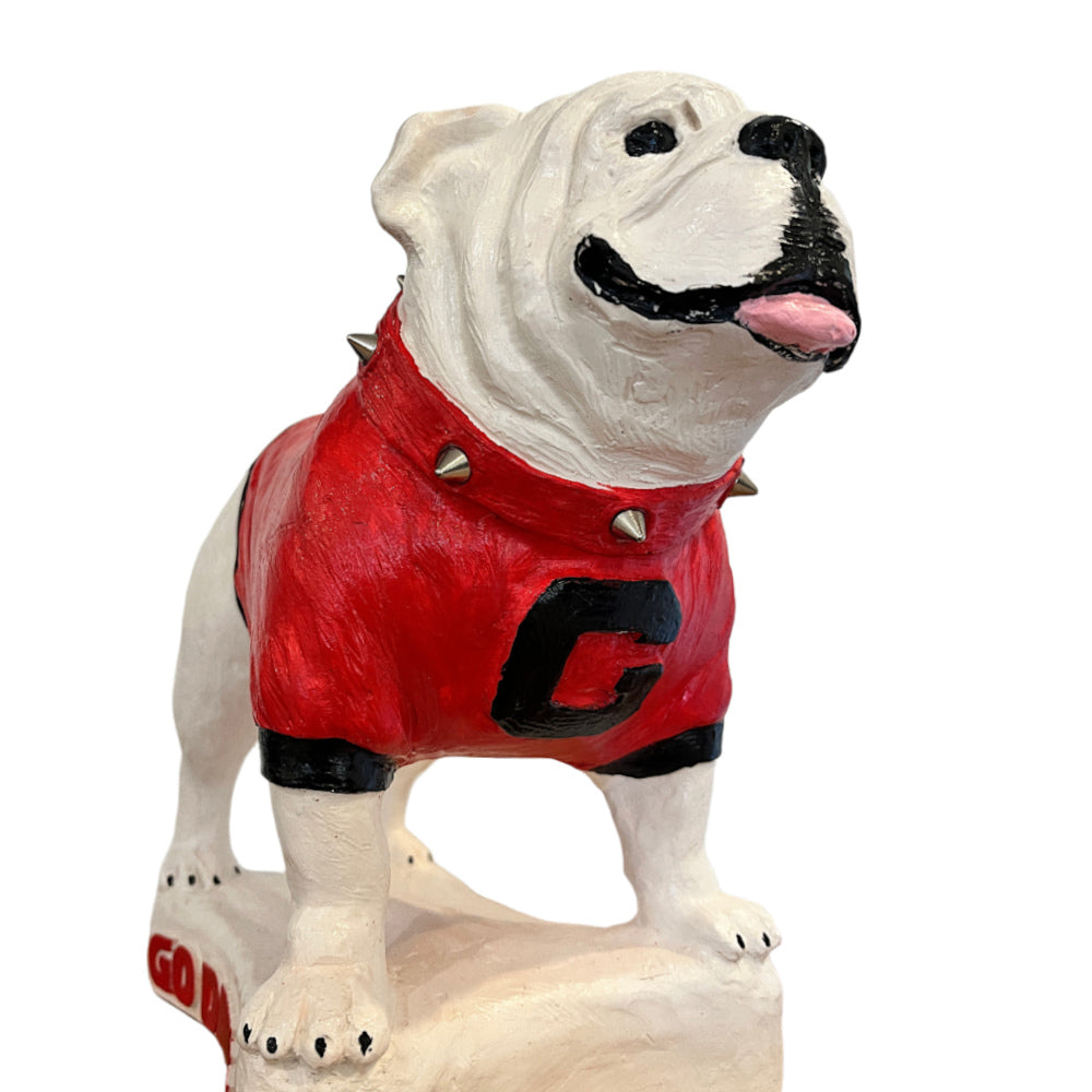 Georgia Bulldogs Standing UGA Mascot Tabletop Sculpture alternate view 14