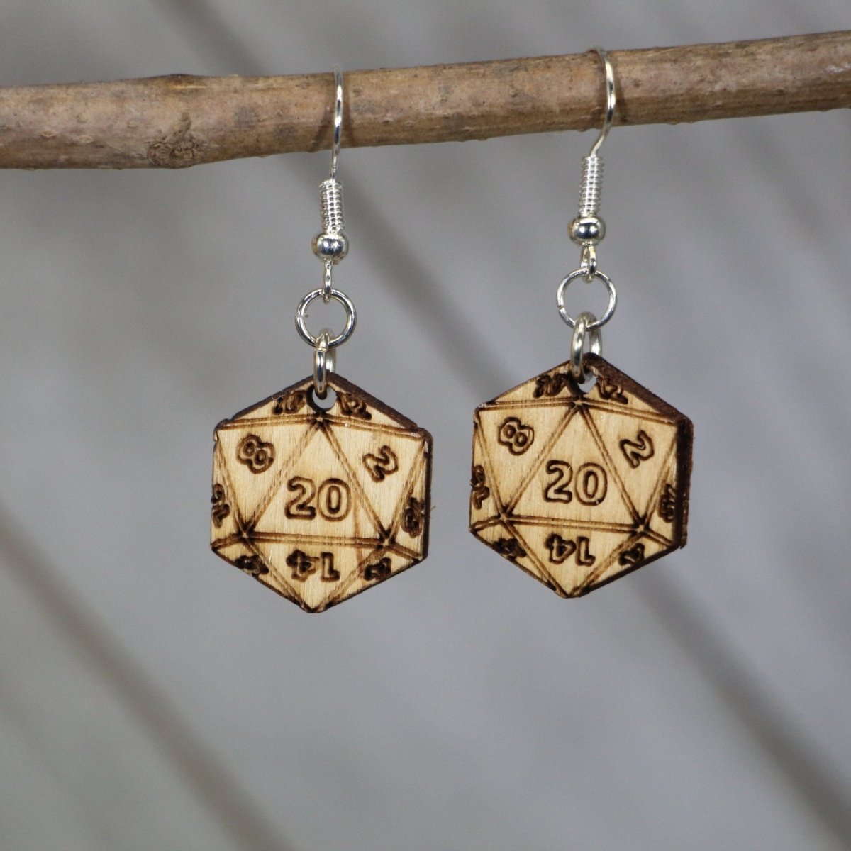 DnD Dice Earrings | Tabletop Gaming Jewelry by Cate's Concepts, LLC