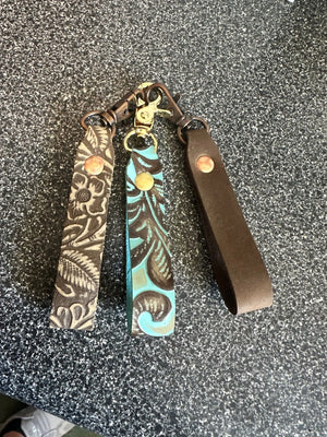 Handmade Leather Keychain by Kw Leatherworks, 3D printed gift detail photo 14