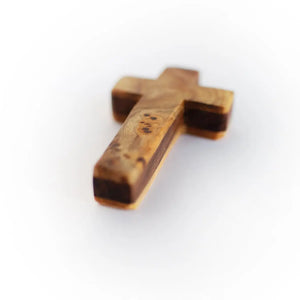 Handmade Wooden Pocket Crosses by Dennehey Design Co., gift giving detail photo 16