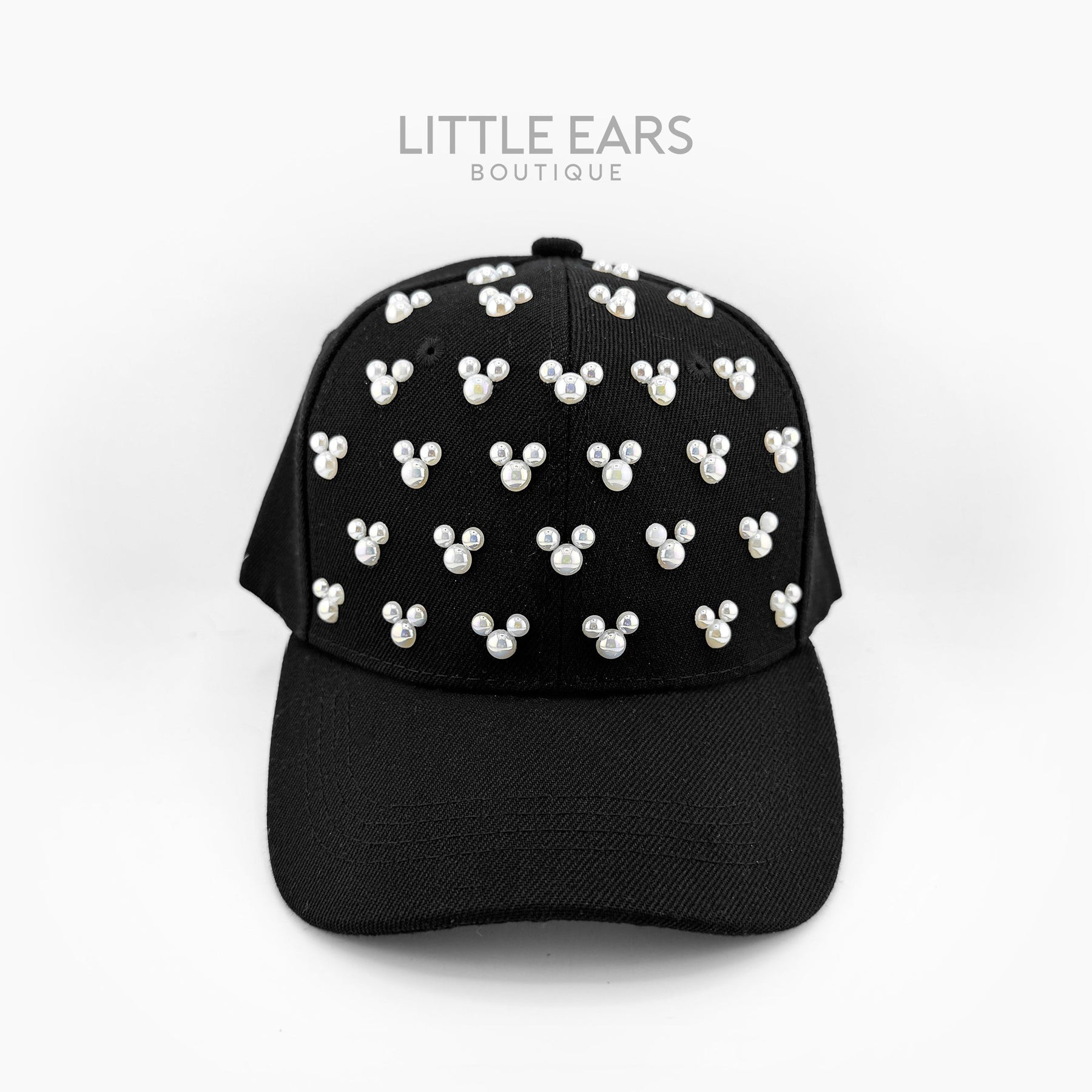 Black Pearls Hat by Little Ears Boutique, Southern lifestyle apparel main product photo