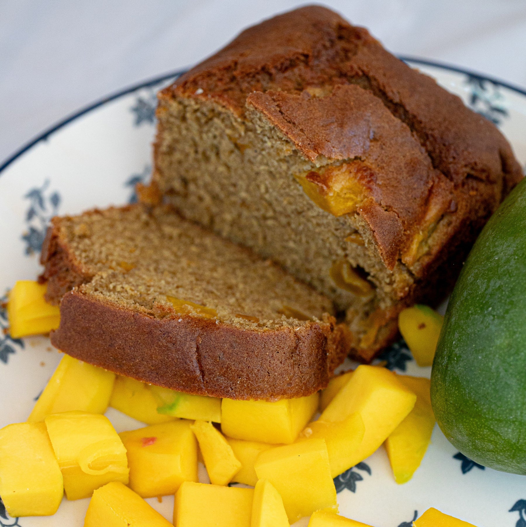 Hawaiian Mango Cake - Gluten Free detail view by Two and a Half Irishmen - Traditional Irish Baking