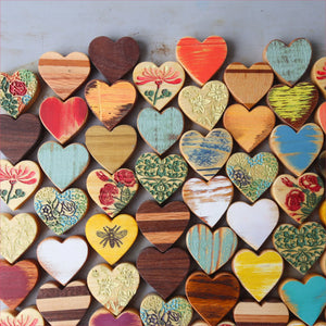 Heart-Shaped Mystery Boxes :: Spring Flowers by Dennehey Design Co., handmade jewelry detail photo 9