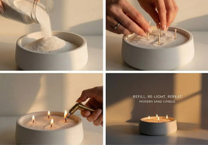 Hearth Candle Bowl by Believe Candle, scented candle detail photo 2