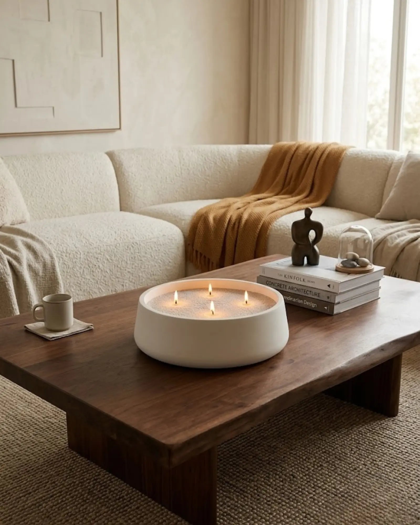 Hearth Candle Bowl by Believe Candle, scented candle detail photo 10