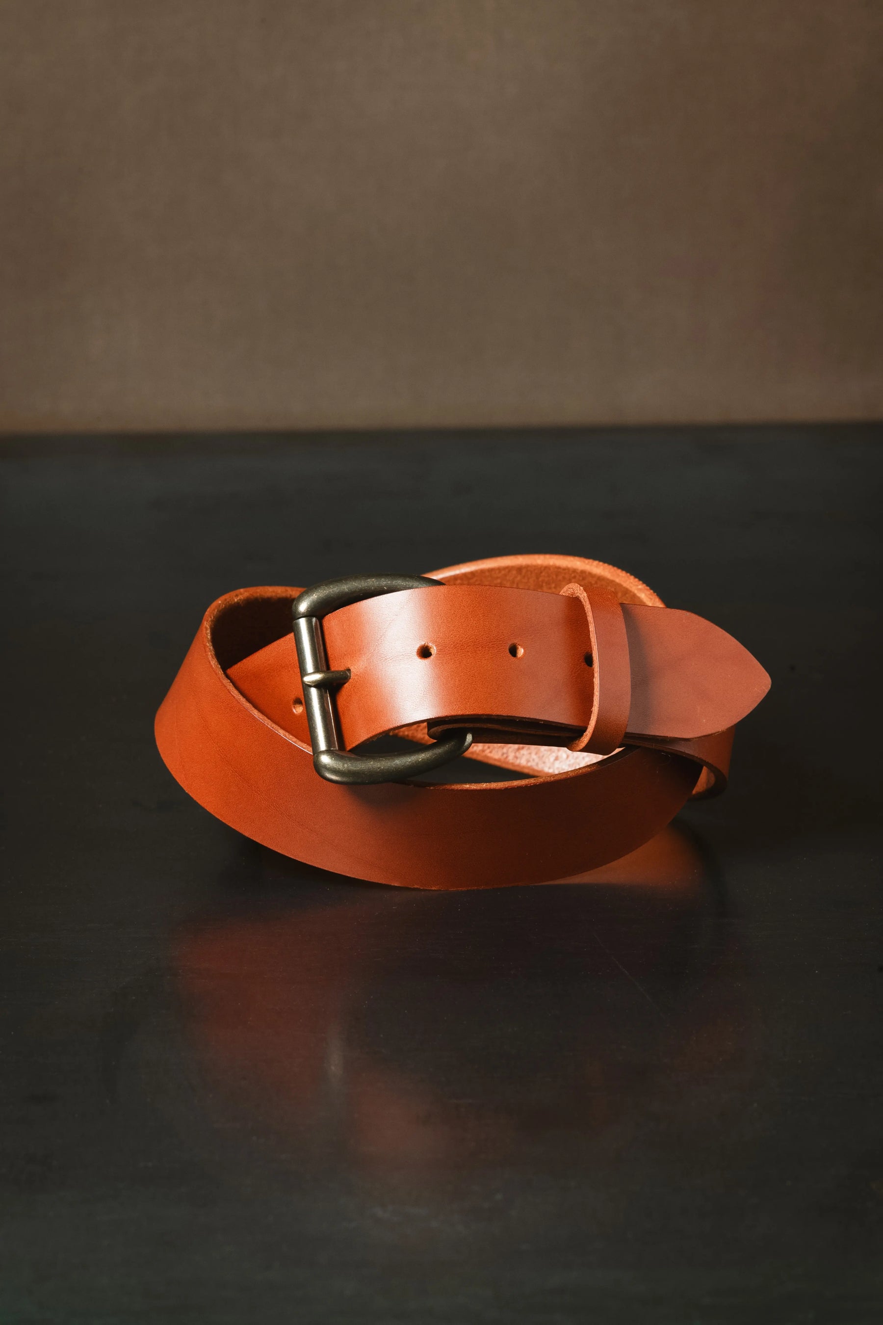 Heavy Duty Belt - Fieno by Loyal Stricklin, handmade leather goods detail photo 4