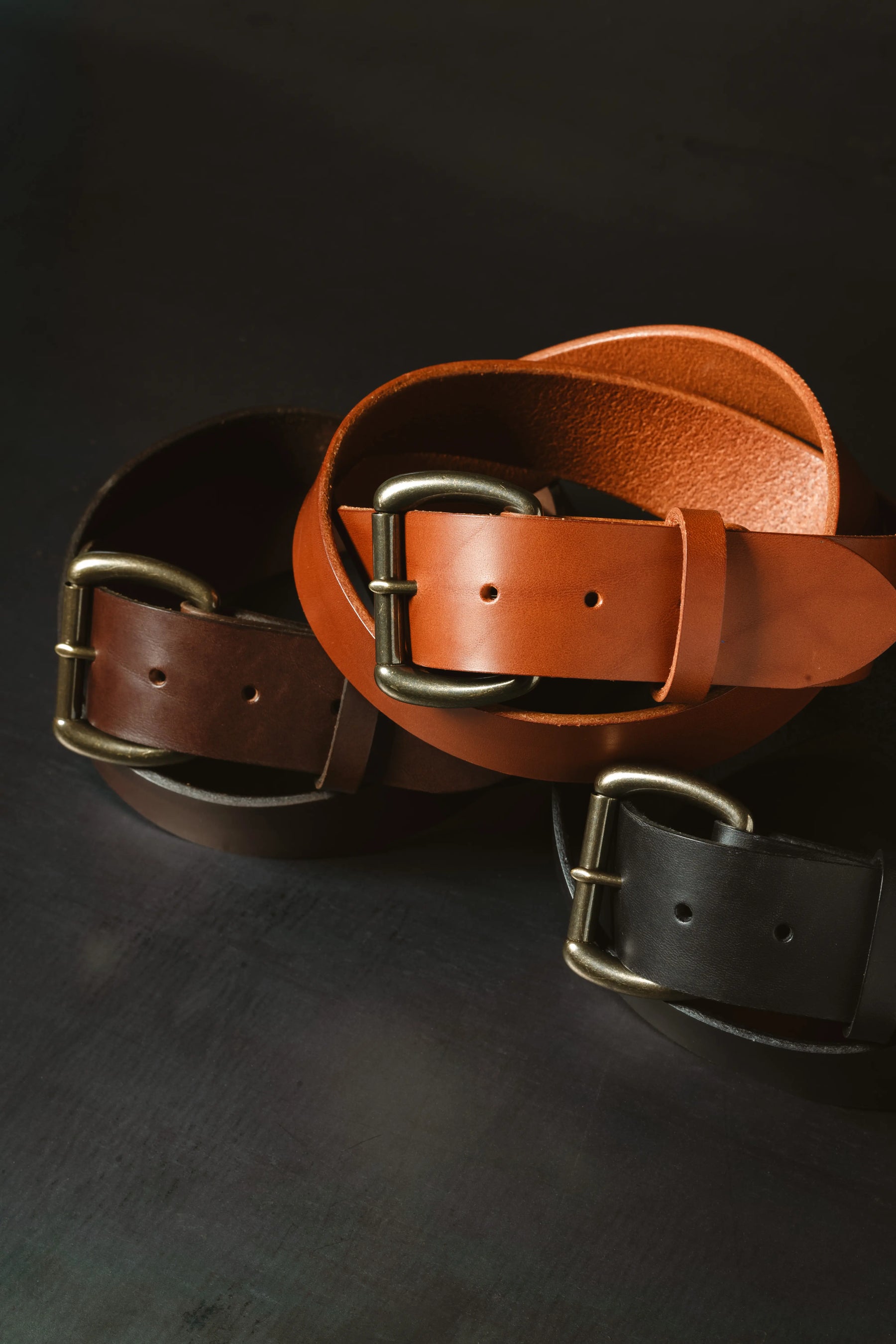 Heavy Duty Belt - Fieno by Loyal Stricklin, handmade leather goods detail photo 6