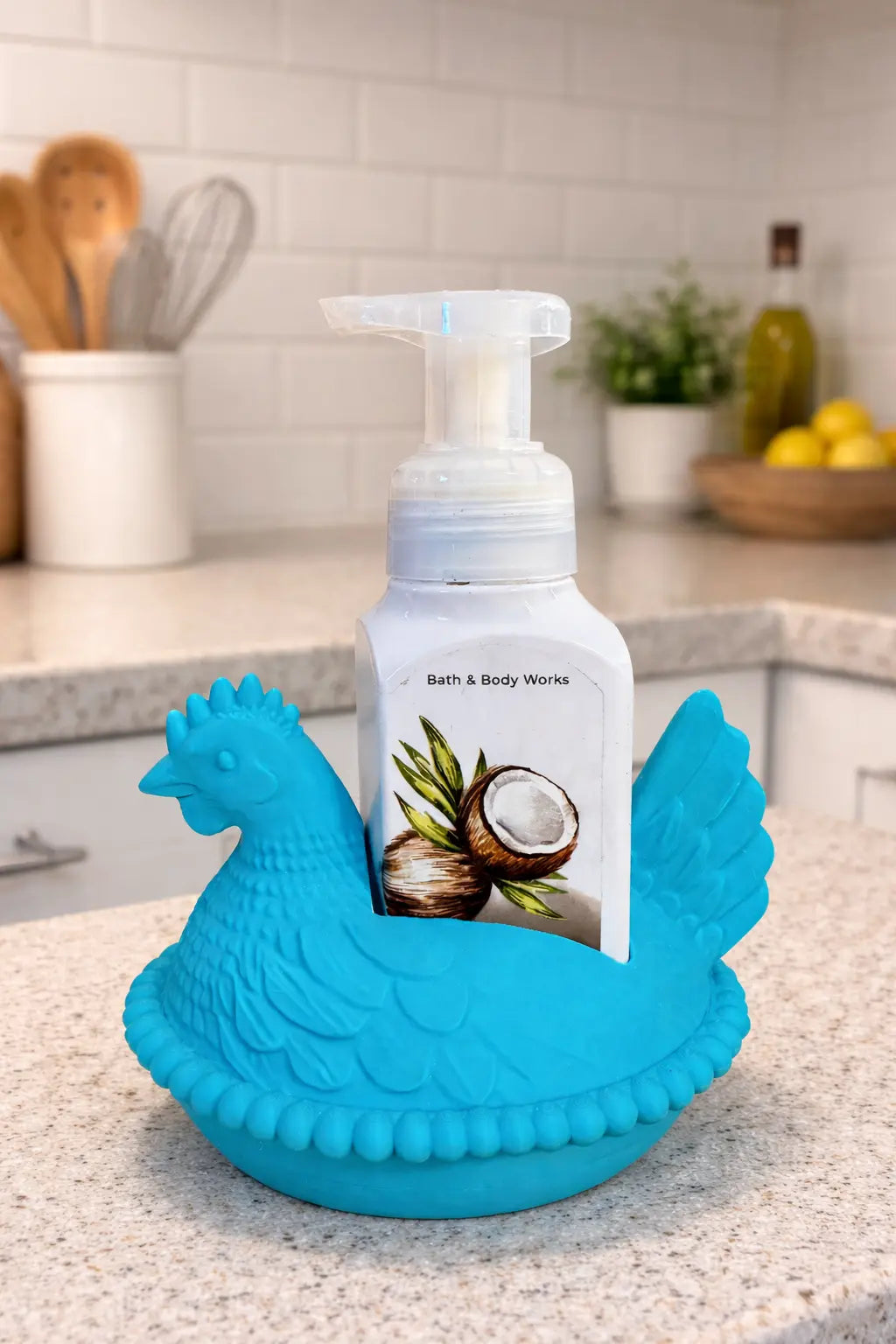 Hen On A Nest Soap Holder by Southern Backroad Tees LLC, Southern home decor main product photo