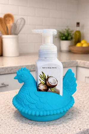 Hen On A Nest Soap Holder by Southern Backroad Tees LLC, Southern home decor main product photo