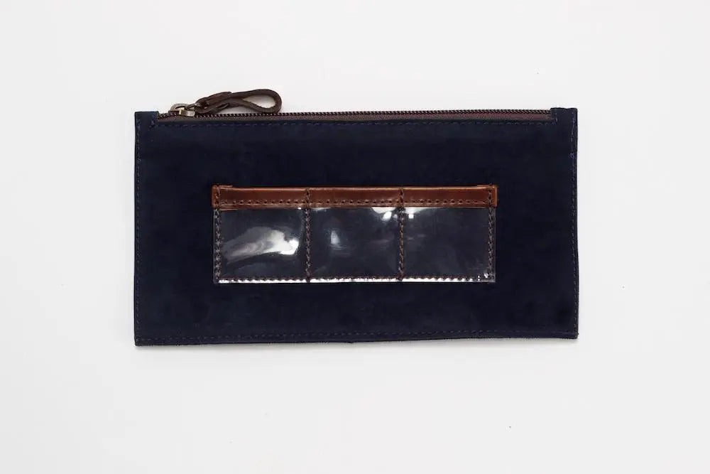 Heritage Leather "Doc" Electronics Organizer / Toiletry Kit by Mission Mercantile Leather Goods, natural skincare detail photo 21