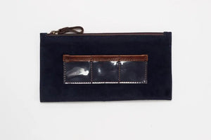 Heritage Leather "Doc" Electronics Organizer / Toiletry Kit by Mission Mercantile Leather Goods, natural skincare detail photo 21