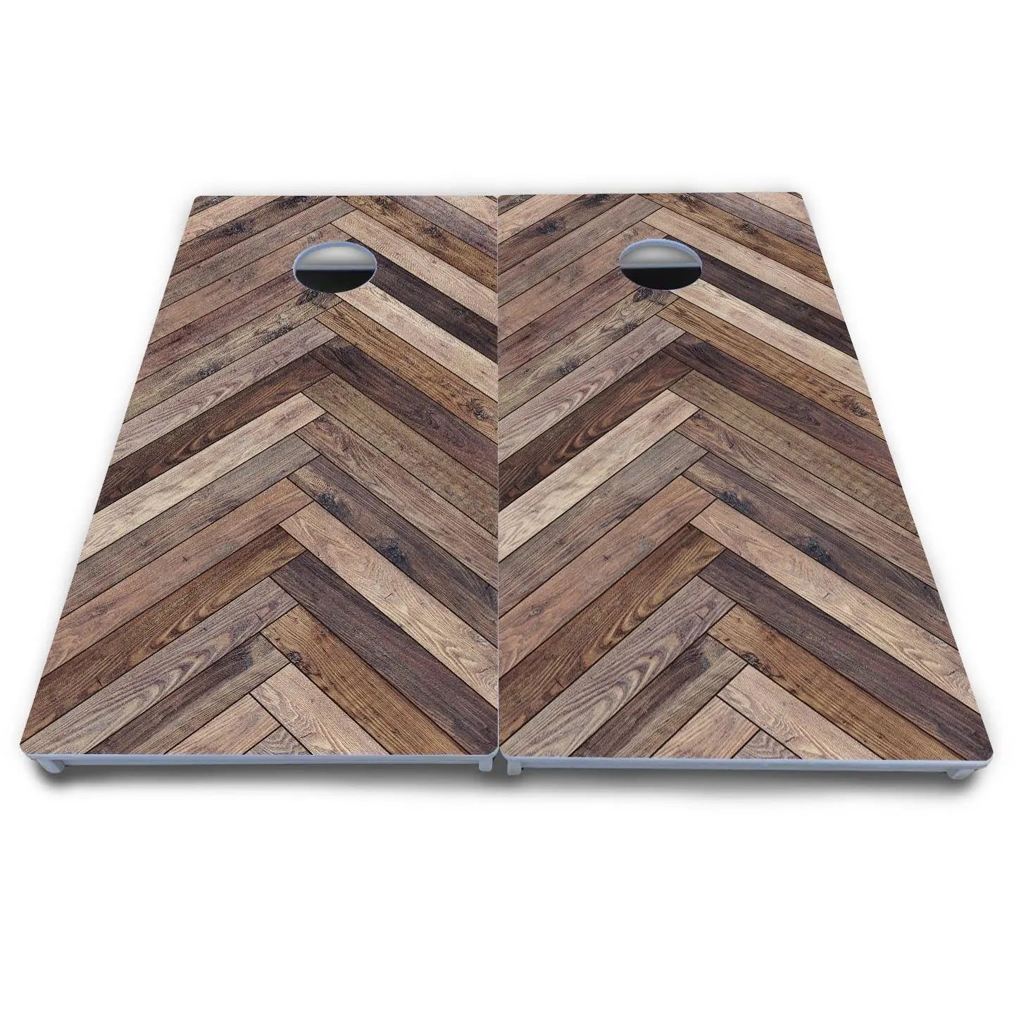 Herringbone Cornhole Boards - All Weather Series by Cornhole Solutions, handmade jewelry detail photo 4