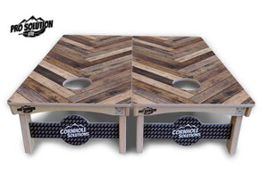 Herringbone Cornhole Boards - Pro Solution Lite Series by Cornhole Solutions, handmade jewelry detail photo 3