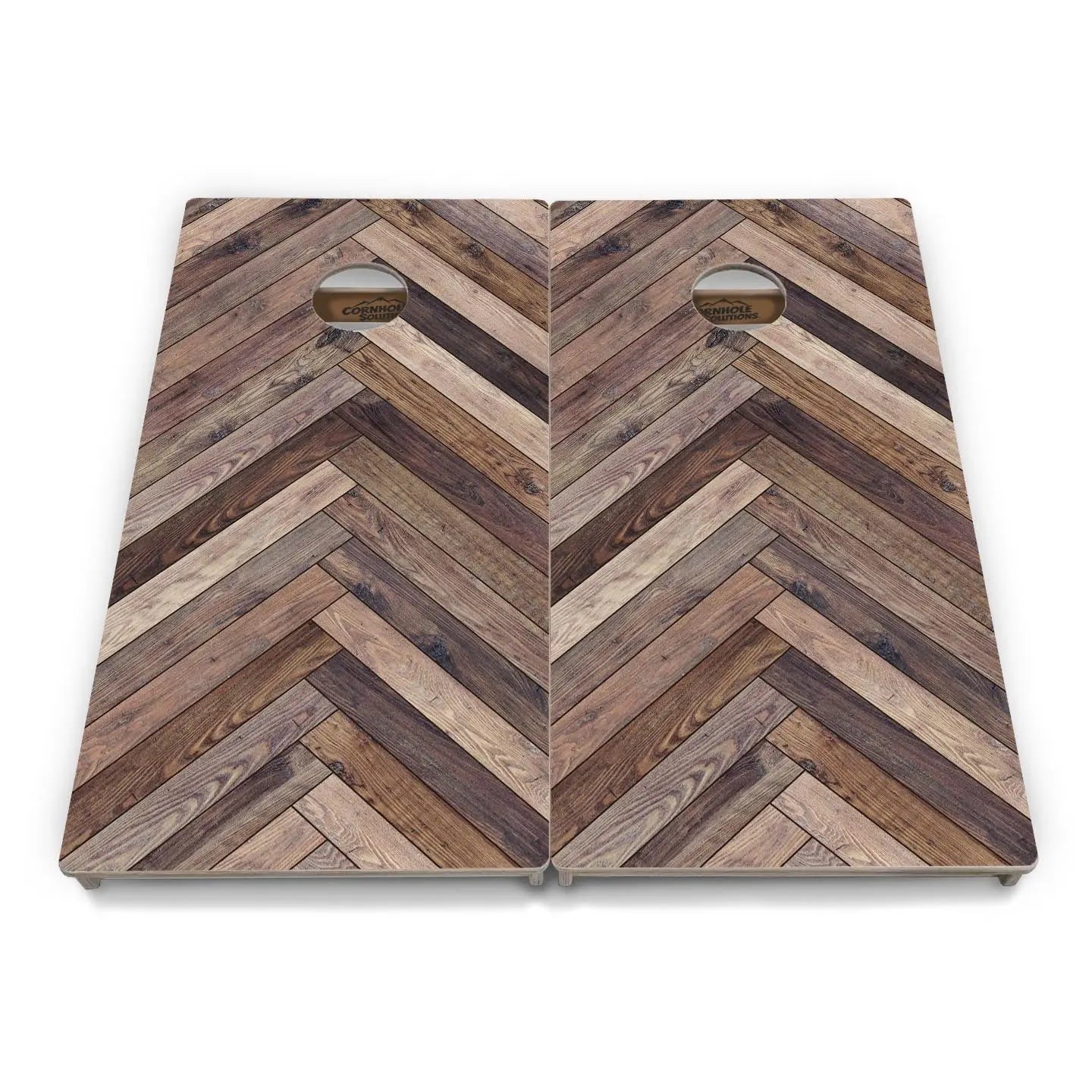 Herringbone Cornhole Boards - Professional Tournament Series by Cornhole Solutions, handmade jewelry detail photo 2
