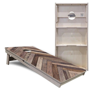 Herringbone Cornhole Boards - Professional Tournament Series by Cornhole Solutions, handmade jewelry detail photo 5