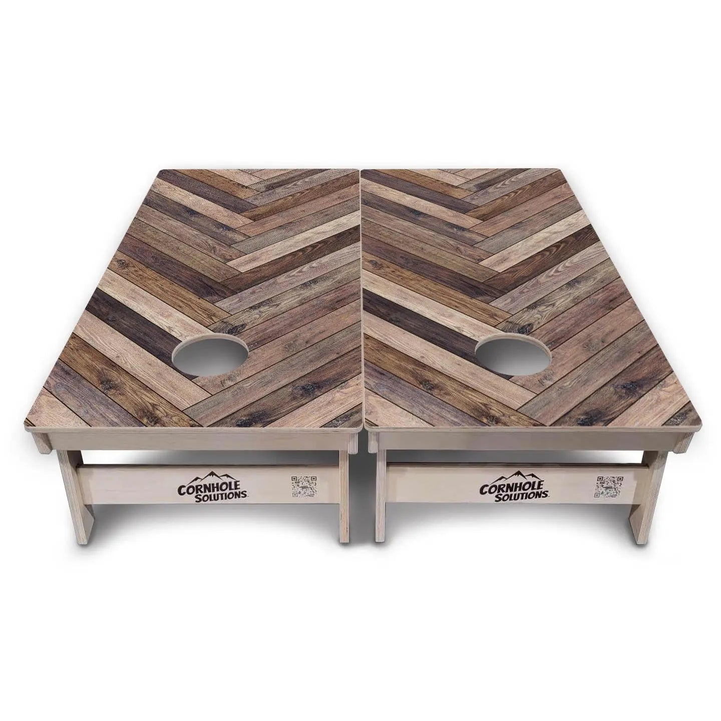 Herringbone Cornhole Boards - Professional Tournament Series by Cornhole Solutions, handmade jewelry detail photo 6
