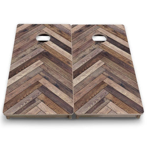 Herringbone - Mini or Vacation Size Cornhole Boards by Cornhole Solutions, handmade jewelry detail photo 8