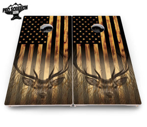 Hidden Deer & Fish Cornhole Boards - Pro Solution Elite Series by Cornhole Solutions, custom cornhole board detail photo 5