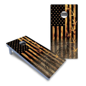 Hidden Turkey Cornhole Boards - All Weather Series by Cornhole Solutions, custom cornhole board detail photo 2