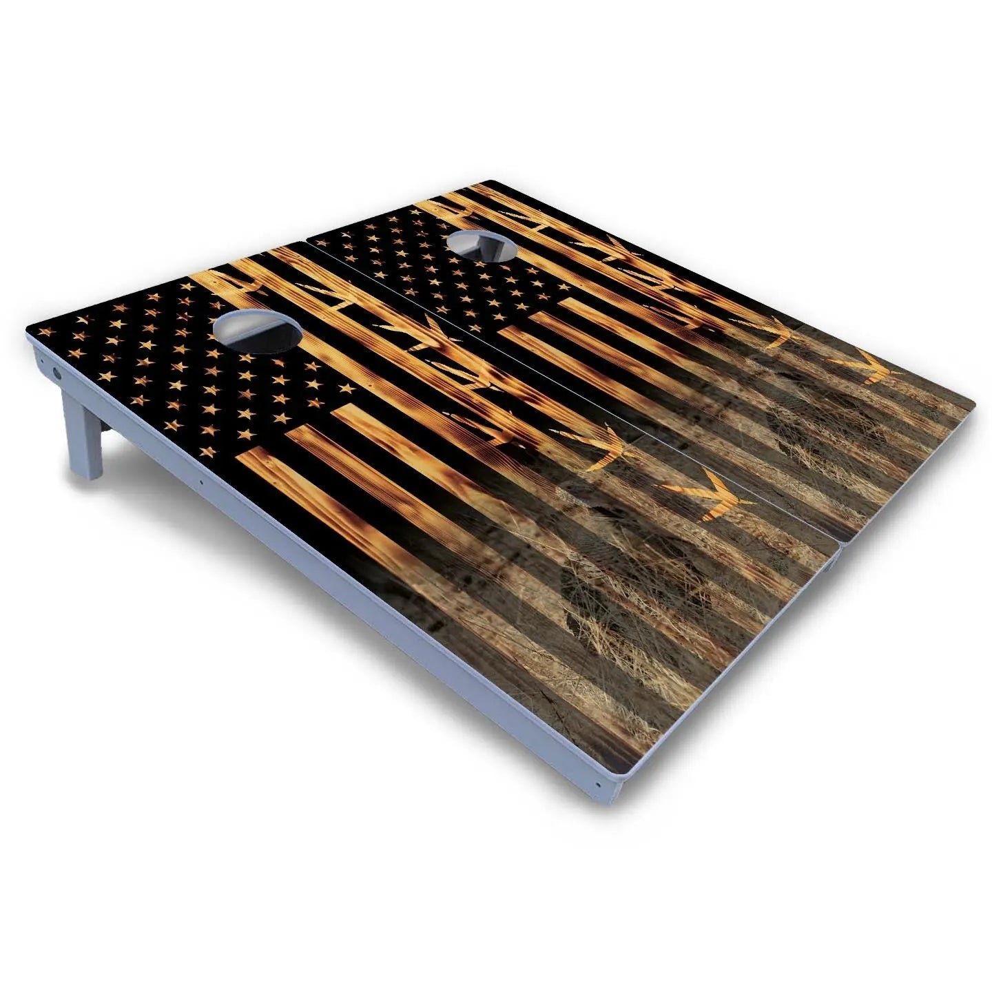 Hidden Turkey Cornhole Boards - All Weather Series by Cornhole Solutions, custom cornhole board detail photo 3