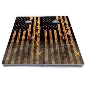 Hidden Turkey Cornhole Boards - All Weather Series by Cornhole Solutions, custom cornhole board detail photo 4