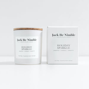 11 oz Holiday Sparkle Soy Candle by Jack Be Nimble Candles image 1