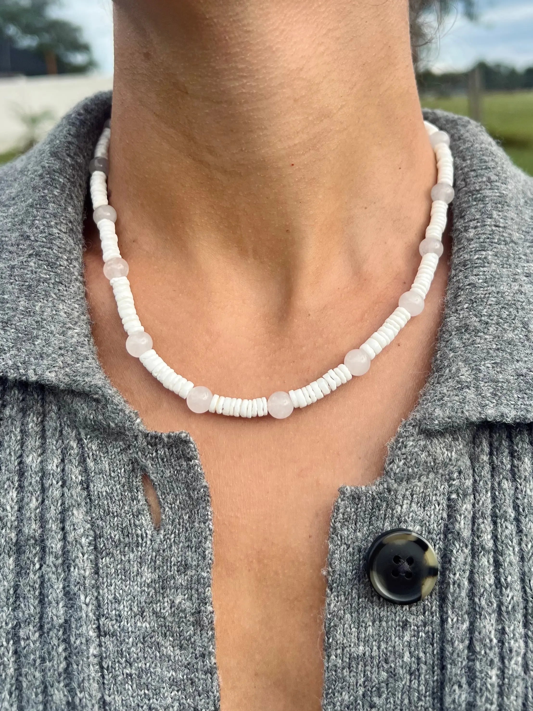 Holokai Necklace by HALT, handmade jewelry detail photo 2
