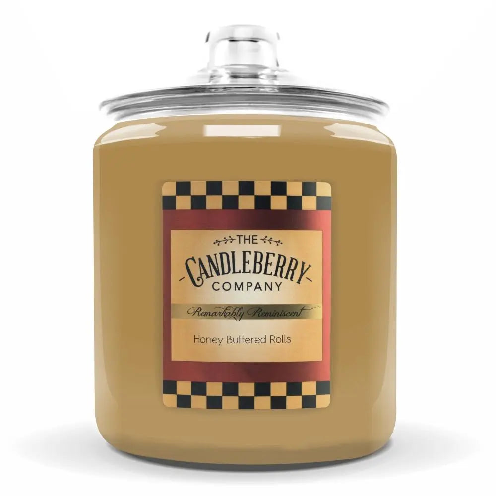 Honey Buttered Rolls™, 4 - Wick, Cookie Jar Candle (Collective) by The Candleberry® Candle Company, Southern food gift main product photo